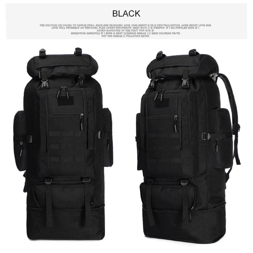 Σακίδιο πλάτης πόλης-ορειβατικό Cardinal MT-023 70L-100L Μαύρο Σακίδιο πλάτης πόλης-ορειβατικό Cardinal MT-023 70L-100L Μαύρο