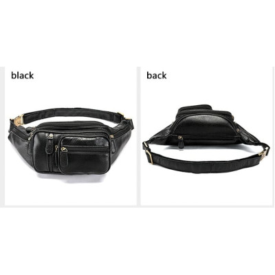 Δερμάτινο τσαντάκι μέσης Cardinal 8336 black
