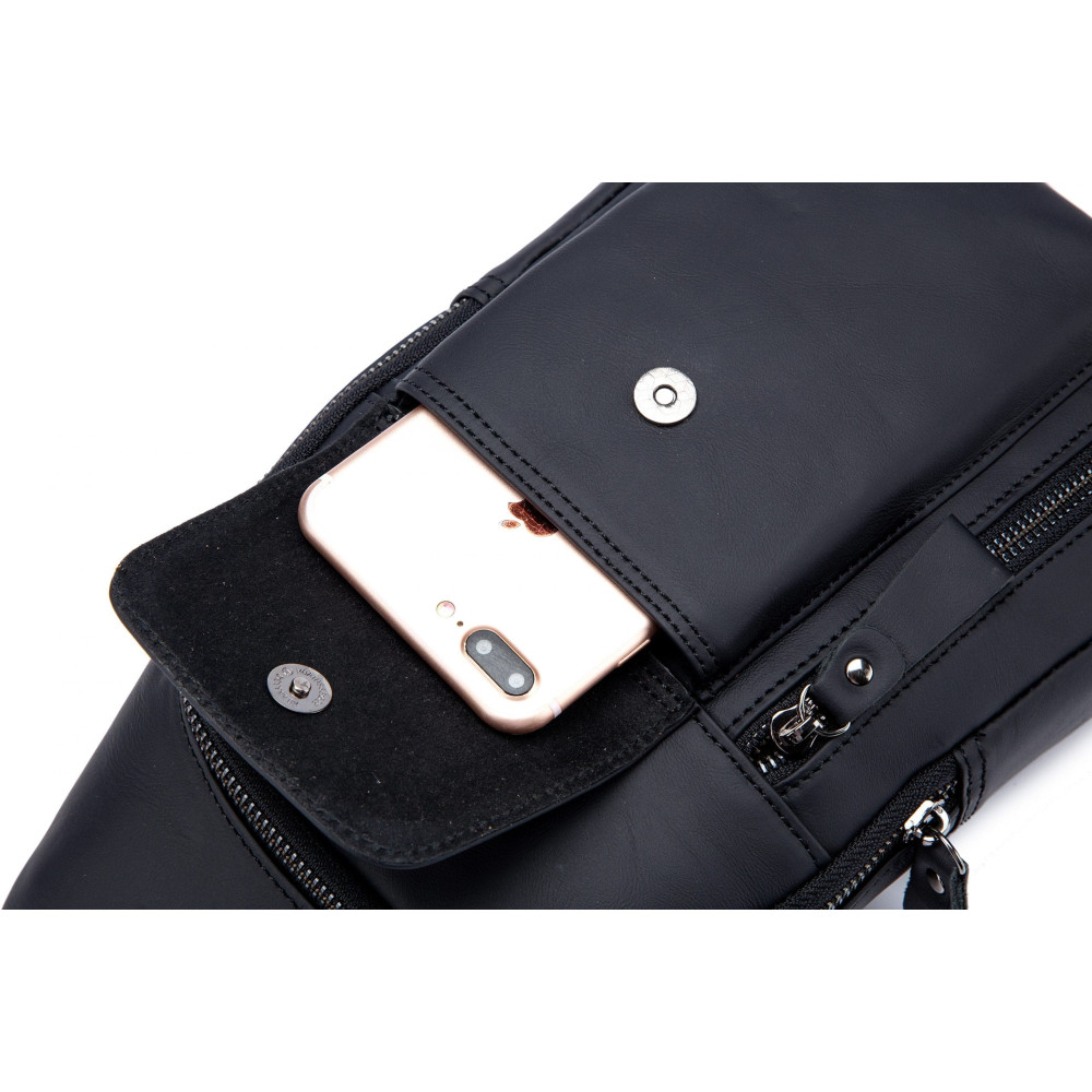 Δερμάτινο τσαντάκι body Bull Captain XB 121 μαύρο Δερμάτινο τσαντάκι body Bull Captain XB 121 μαύρο