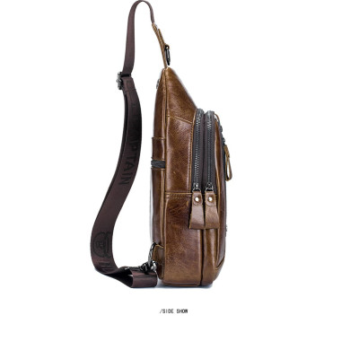 Δερμάτινο τσαντάκι body Bull Captain XB 126 καφέ Δερμάτινο τσαντάκι body Bull Captain XB 126 καφέ