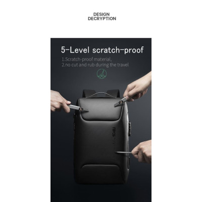 Σακίδιο πλάτης 23L Laptop 15,6” Bange 7216 μαύρο Σακίδιο πλάτης 23L Laptop 15,6” Bange 7216 μαύρο