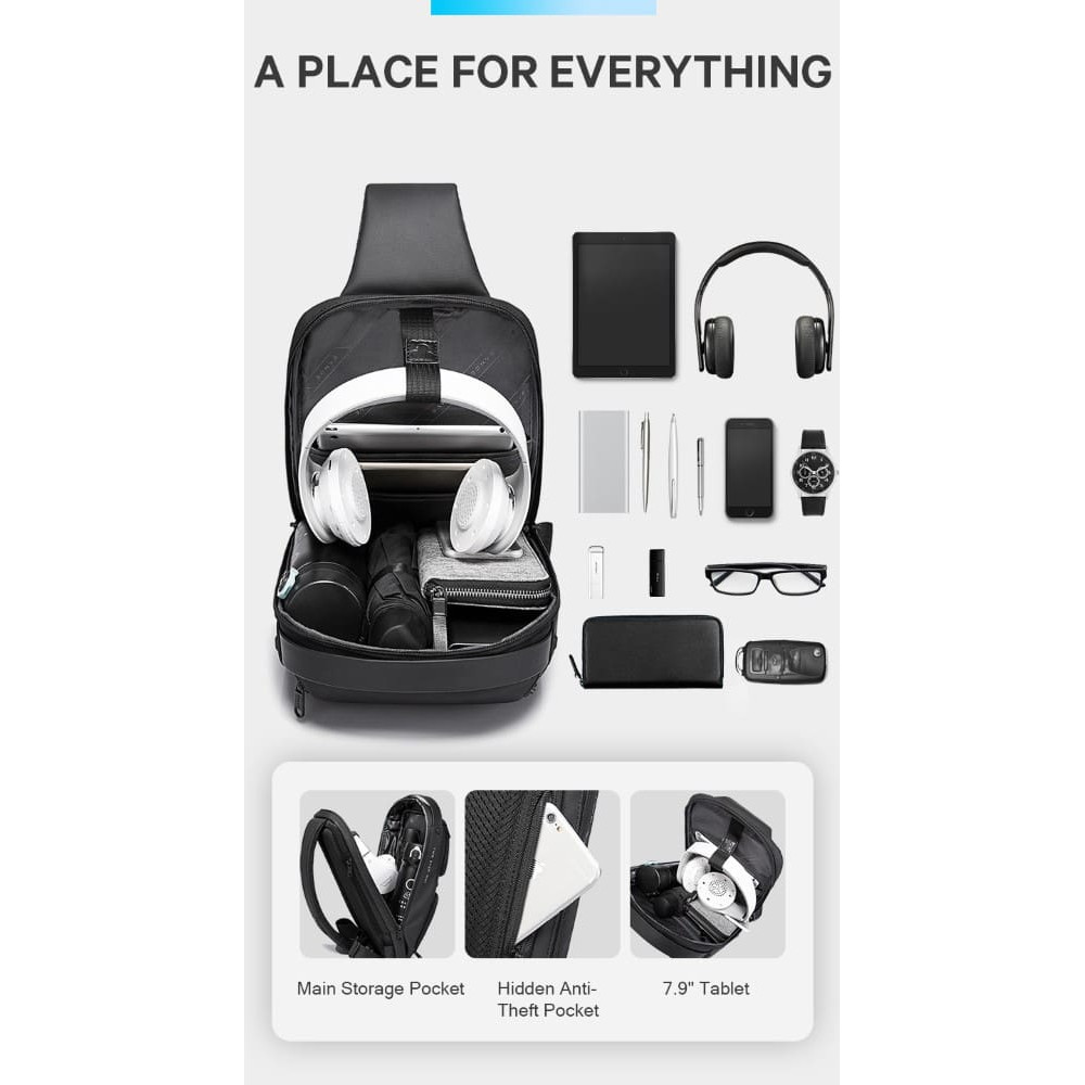 Τσαντάκι ώμου χιαστί crossbody Bange 7258 μαύρο Τσαντάκι ώμου χιαστί crossbody Bange 7258 μαύρο