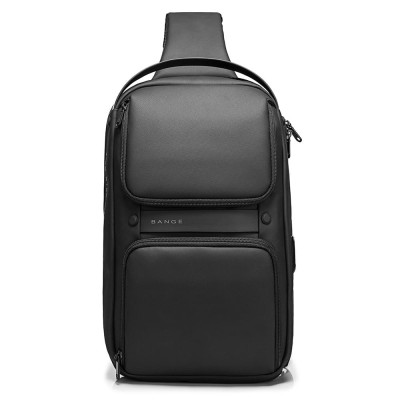 Τσαντάκι ώμου χιαστί crossbody Bange 7258 μαύρο Τσαντάκι ώμου χιαστί crossbody Bange 7258 μαύρο