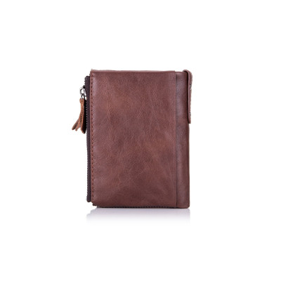 Δερμάτινο πορτοφόλι Bull Captain QB-06 καφέ