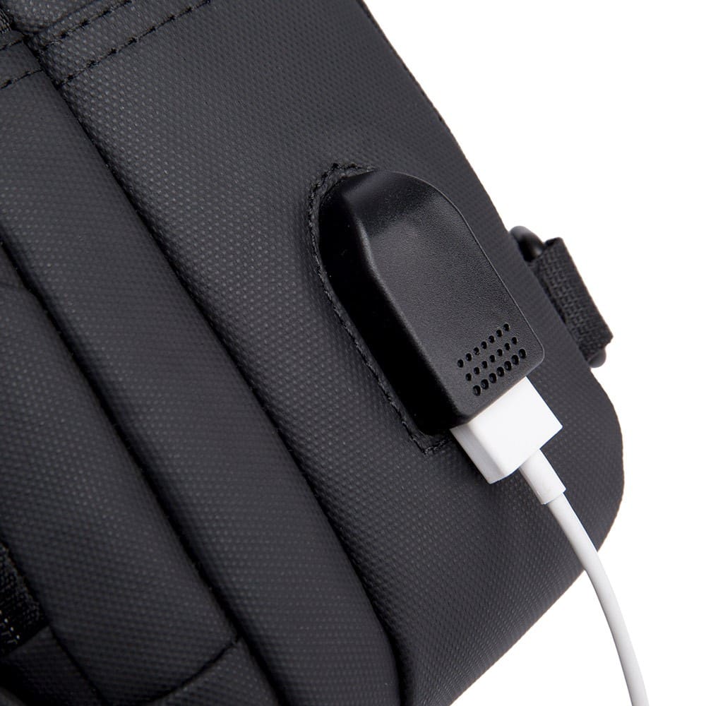 Τσαντάκι ώμου χιαστί crossbody Bange 1911 μαύρο Τσαντάκι ώμου χιαστί crossbody Bange 1911 μαύρο