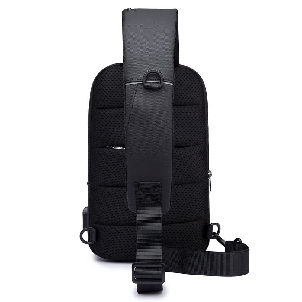 Τσαντάκι ώμου χιαστί crossbody Bange 1911 μαύρο Τσαντάκι ώμου χιαστί crossbody Bange 1911 μαύρο