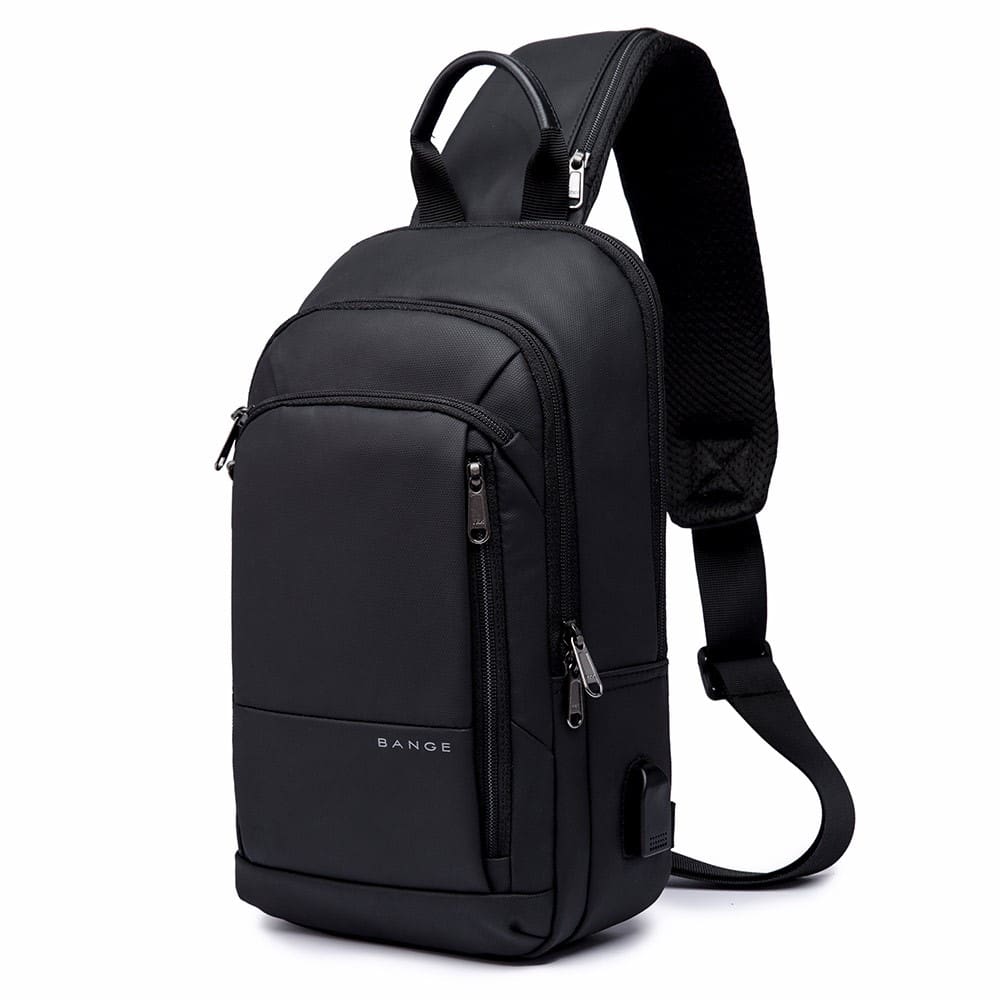 Τσαντάκι ώμου χιαστί crossbody Bange 1911 μαύρο Τσαντάκι ώμου χιαστί crossbody Bange 1911 μαύρο