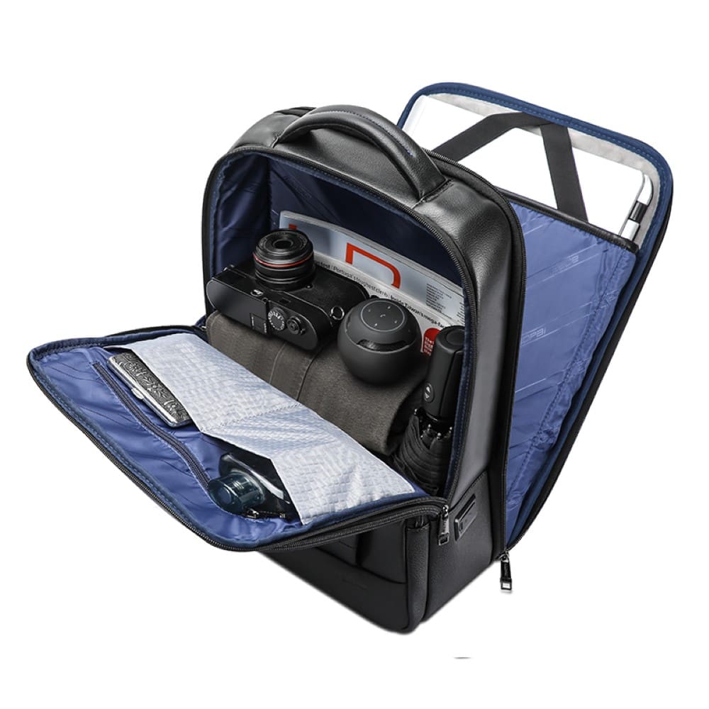 Δερμάτινο Σακίδιο πλάτης Αντικλεπτικό 24L Laptop 15,6” Bopai 61-16311 μαύρο Δερμάτινο Σακίδιο πλάτης Αντικλεπτικό 24L Laptop 15,6” Bopai 61-16311 μαύρο