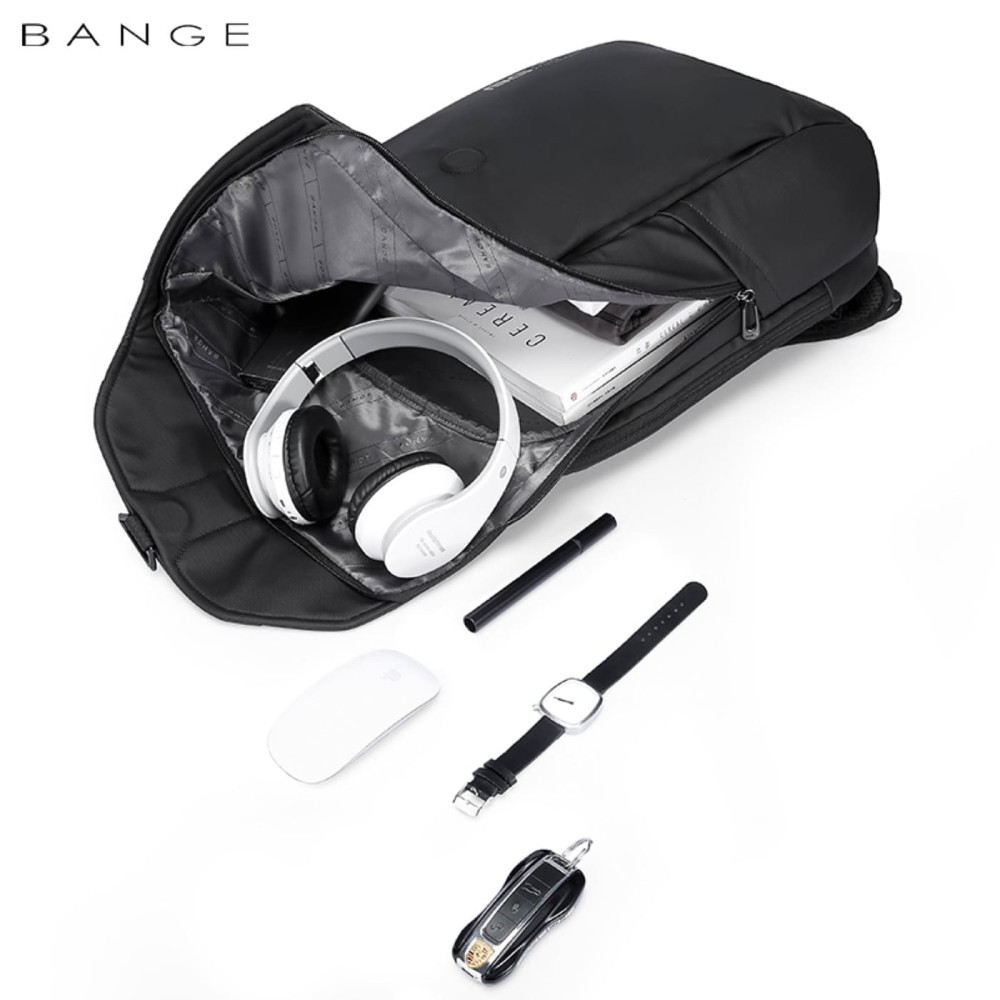 Σακίδιο πλάτης 26L Laptop 15,6” Bange 2575 μαύρο Σακίδιο πλάτης 26L Laptop 15,6” Bange 2575 μαύρο