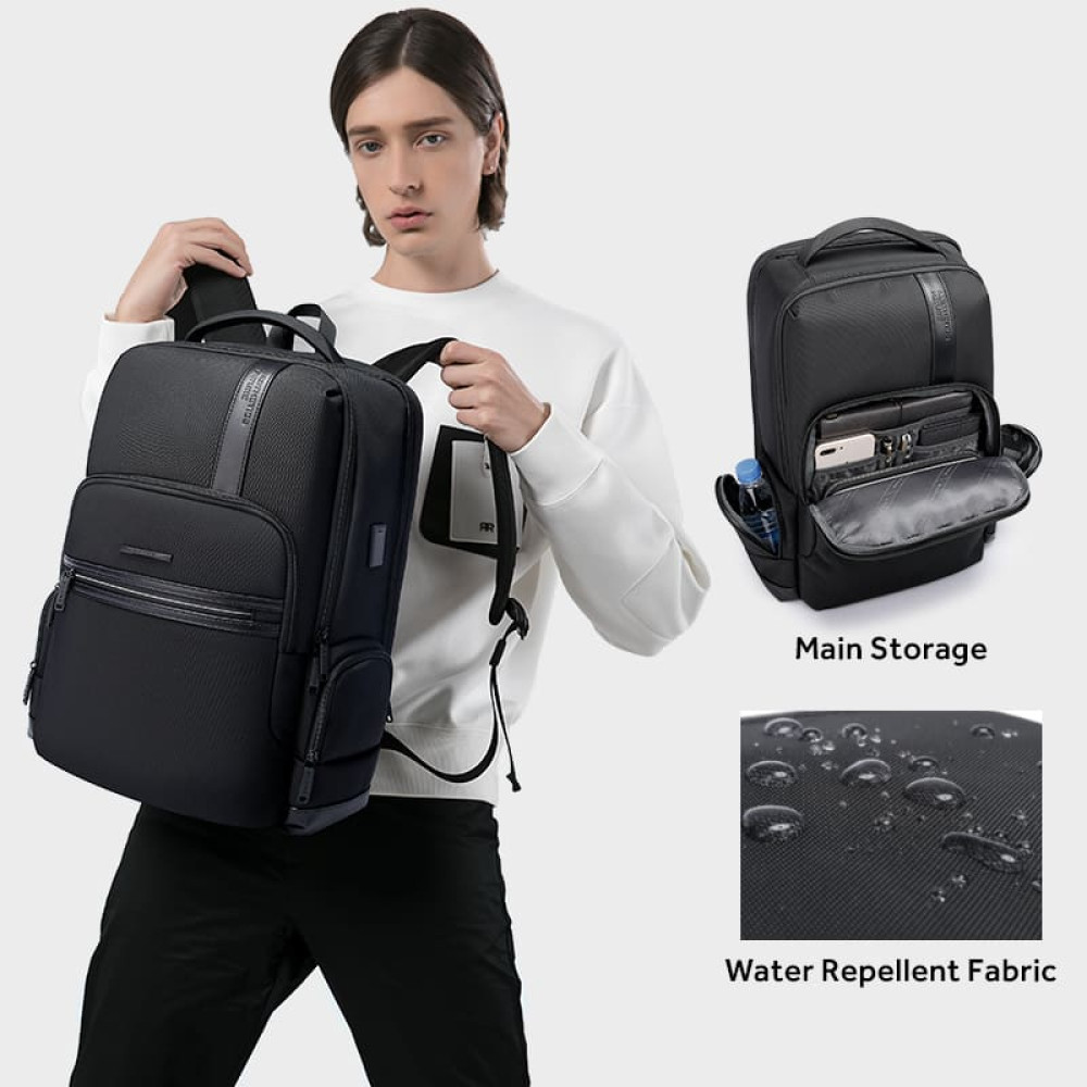 Σακίδιο πλάτης Bange 35L Laptop 15,6'' Weekender Hand-On Bagage 2603 μαύρο