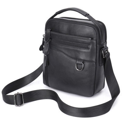 Δερμάτινο τσαντάκι ώμου Cardinal 7012 black Δερμάτινο τσαντάκι ώμου Cardinal 7012 black