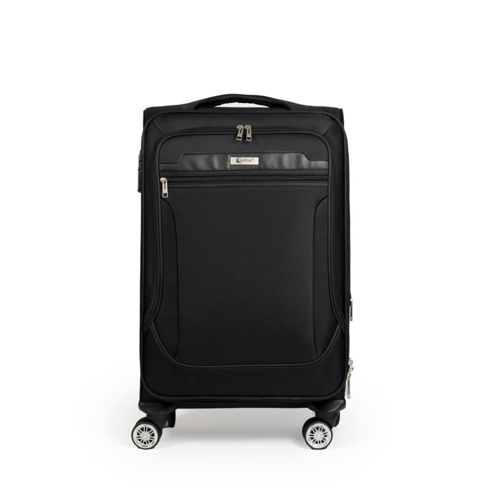 Βαλίτσα trolley Cardinal μικρή μεσαία 3300 50/60cm μαύρη Βαλίτσα trolley Cardinal μικρή μεσαία 3300 50/60cm μαύρη