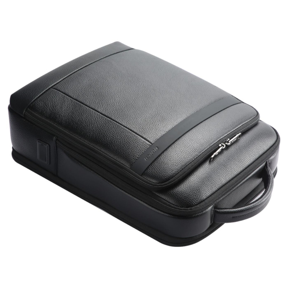 Δερμάτινο Σακίδιο πλάτης Αντικλεπτικό 24L Laptop 15,6” Bopai 61-120761 μαύρο Δερμάτινο Σακίδιο πλάτης Αντικλεπτικό 24L Laptop 15,6” Bopai 61-120761 μαύρο