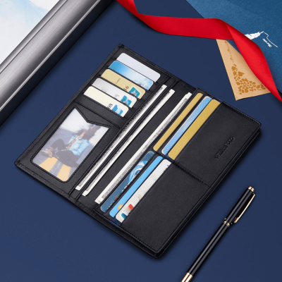 Δερμάτινο Ανδρικό πορτοφόλι William Polo 201502 black Δερμάτινο Ανδρικό πορτοφόλι William Polo 201502 black