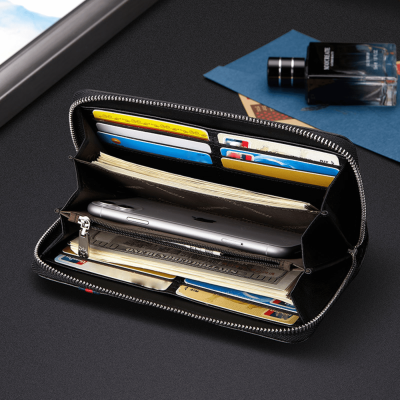 Δερμάτινο Ανδρικό πορτοφόλι William Polo 201507 black Δερμάτινο Ανδρικό πορτοφόλι William Polo 201507 black