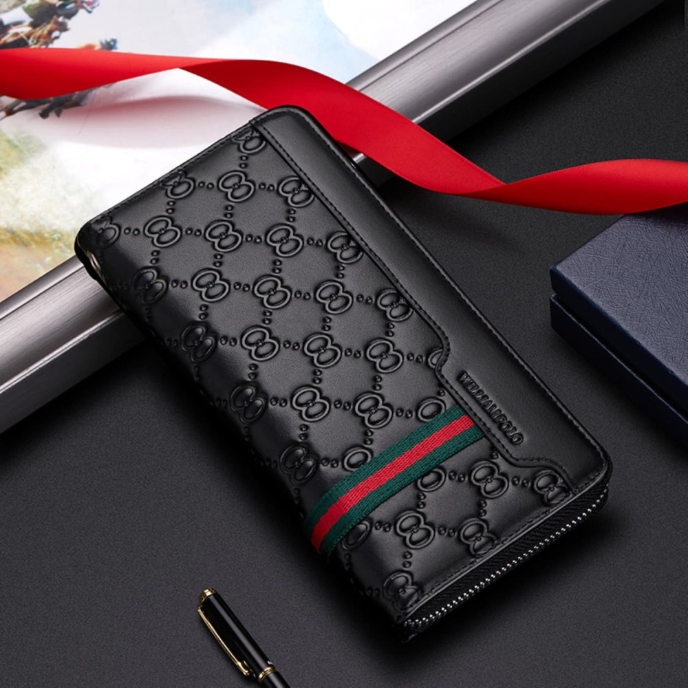 Δερμάτινο Ανδρικό πορτοφόλι William Polo 201507 black Δερμάτινο Ανδρικό πορτοφόλι William Polo 201507 black