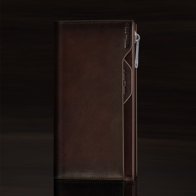 Δερμάτινο Ανδρικό πορτοφόλι William Polo 211566 dark brown Δερμάτινο Ανδρικό πορτοφόλι William Polo 211566 dark brown
