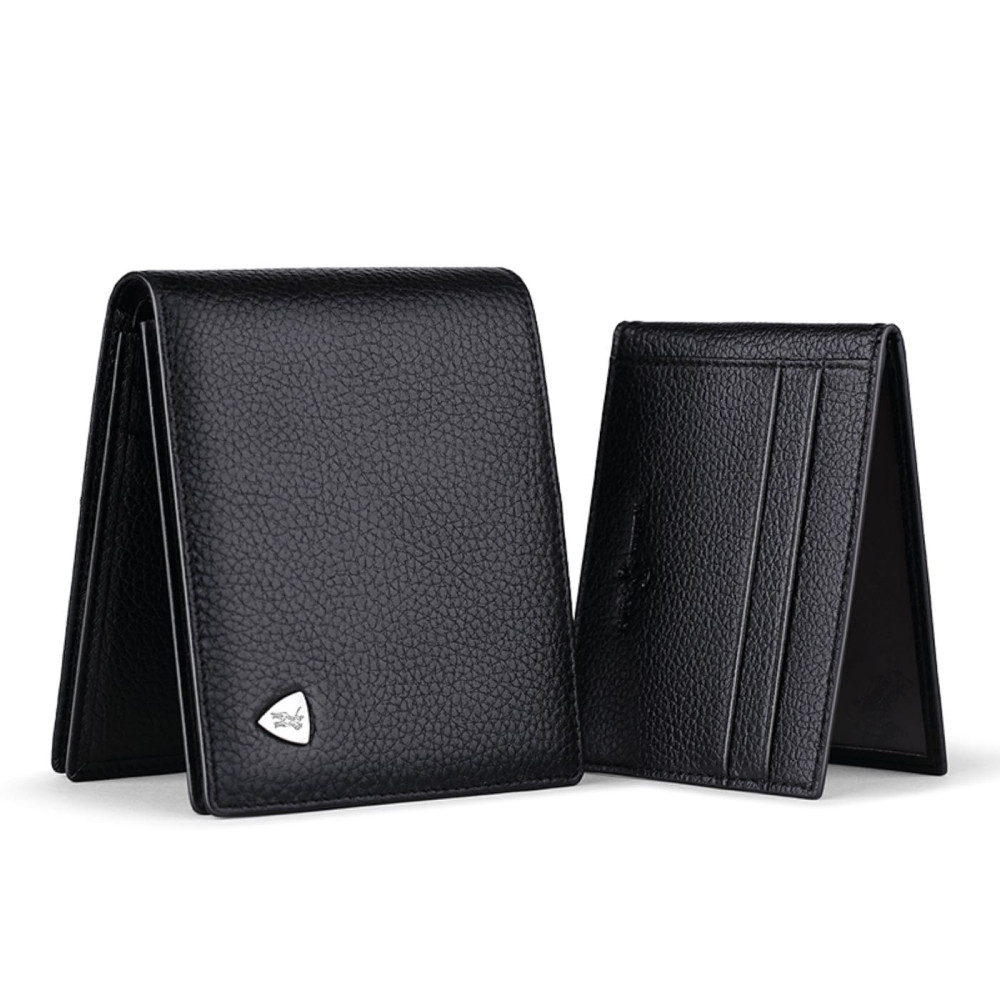 Δερμάτινο Ανδρικό πορτοφόλι William Polo 213 black Δερμάτινο Ανδρικό πορτοφόλι William Polo 213 black