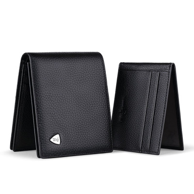 Δερμάτινο Ανδρικό πορτοφόλι William Polo 213  black