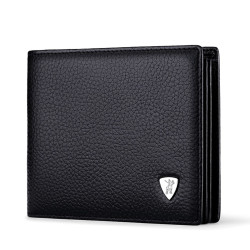 Δερμάτινο Ανδρικό πορτοφόλι William Polo 213  black