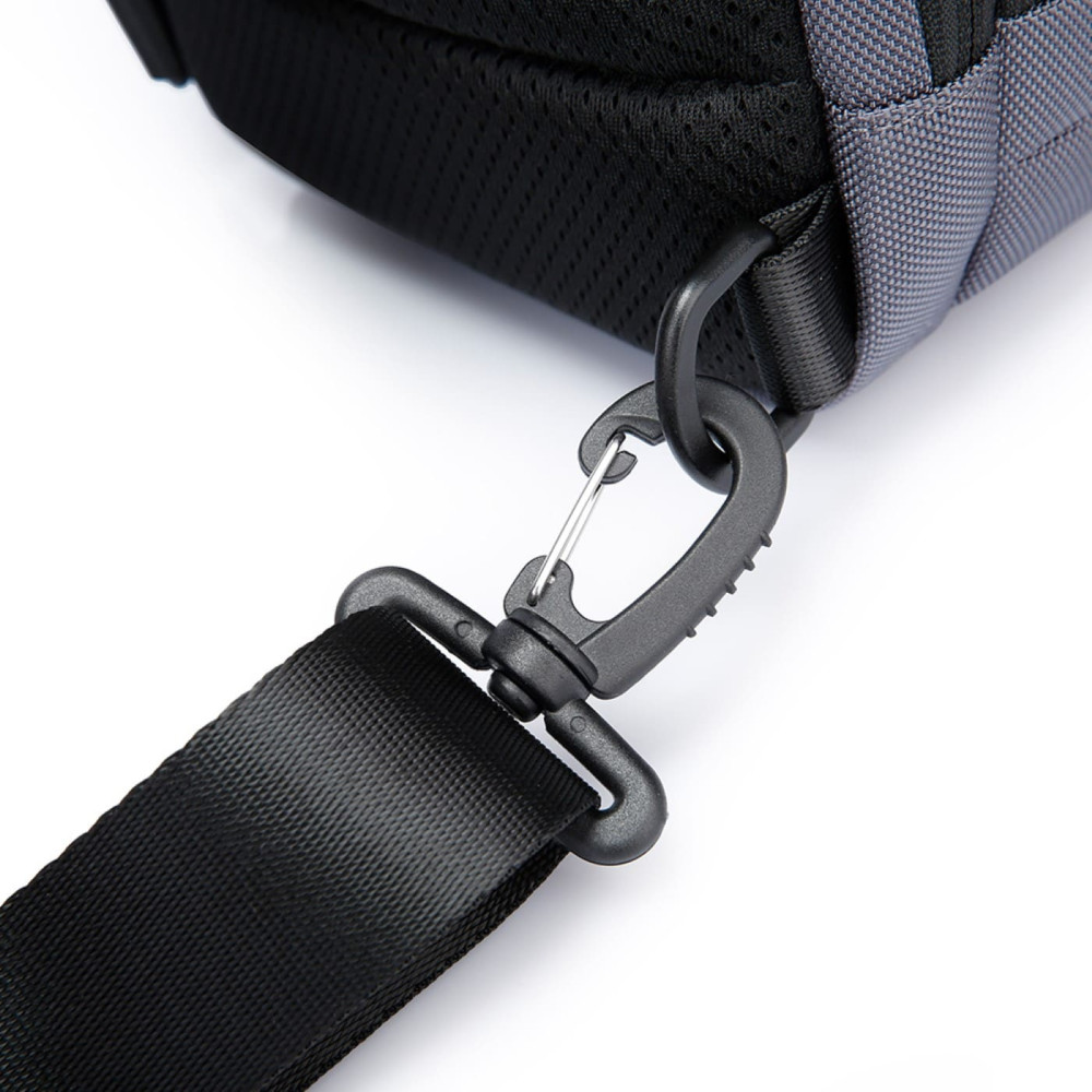 Τσαντάκι ώμου χιαστί crossbody Bange 7565 γκρί Τσαντάκι ώμου χιαστί crossbody Bange 7565 γκρί