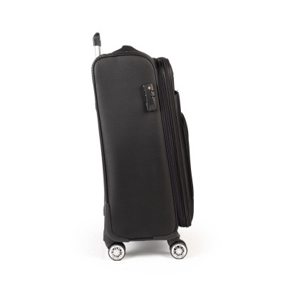 Βαλίτσα trolley Cardinal μικρή μεσαία 3700 50/60cm μαύρη Βαλίτσα trolley Cardinal μικρή μεσαία 3700 50/60cm μαύρη