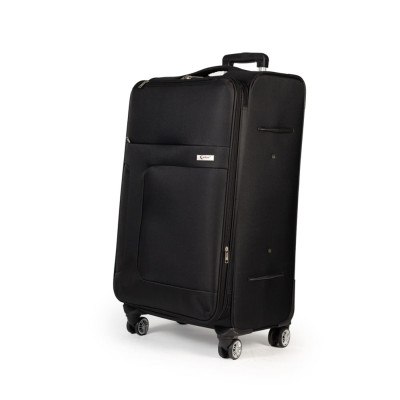 Βαλίτσα trolley Cardinal μικρή μεσαία 3800 50/60cm μαύρη Βαλίτσα trolley Cardinal μικρή μεσαία 3800 50/60cm μαύρη
