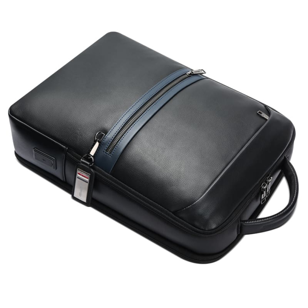 Δερμάτινο Σακίδιο πλάτης Αντικλεπτικό 24L Laptop 15,6” Bopai 61-122101 μαύρο Δερμάτινο Σακίδιο πλάτης Αντικλεπτικό 24L Laptop 15,6” Bopai 61-122101 μαύρο