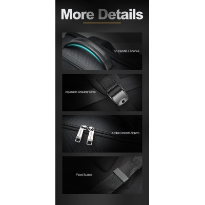Σακίδιο πλάτης Αντικλεπτικό 24L Laptop 15,6” Bopai 61-19011 μαύρο Σακίδιο πλάτης Αντικλεπτικό 24L Laptop 15,6” Bopai 61-19011 μαύρο
