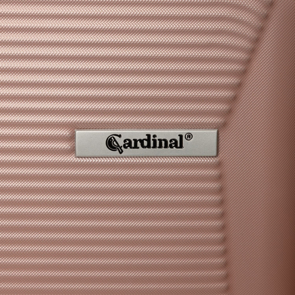 Βαλίτσα Ταξιδιού Cardinal μεσαία 2009/60cm ροζ χρυσό Βαλίτσα Ταξιδιού Cardinal μεσαία 2009/60cm ροζ χρυσό