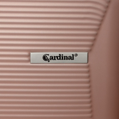 Βαλίτσα Ταξιδιού Cardinal μεσαία 2009/60cm ροζ χρυσό Βαλίτσα Ταξιδιού Cardinal μεσαία 2009/60cm ροζ χρυσό