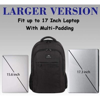 Σακίδιο πλάτης 33L Laptop 17,3” Matein 1007 μαύρο Σακίδιο πλάτης 33L Laptop 17,3” Matein 1007 μαύρο