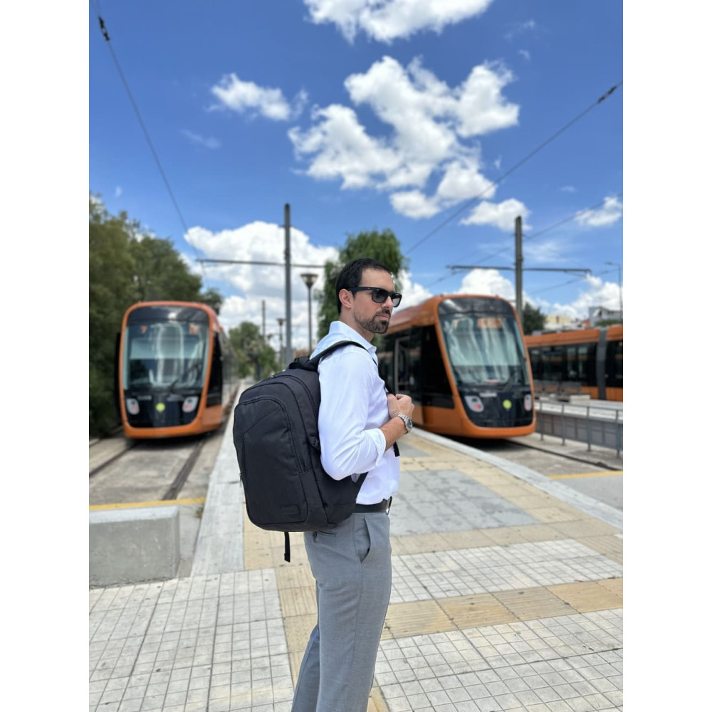 Σακίδιο πλάτης 20L Laptop 15,6” Mancro 1006 μαύρο Σακίδιο πλάτης 20L Laptop 15,6” Mancro 1006 μαύρο