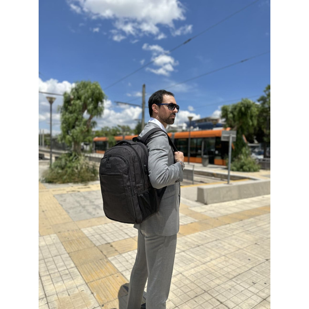 Σακίδιο πλάτης 33L Laptop 17,3” Matein 1007 μαύρο Σακίδιο πλάτης 33L Laptop 17,3” Matein 1007 μαύρο