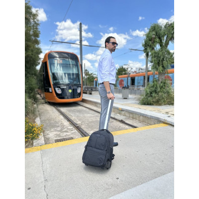 Σακίδιο πλάτης Τροχήλατο 45L Laptop 17,3” Matein 1240 μαύρο Σακίδιο πλάτης Τροχήλατο 45L Laptop 17,3” Matein 1240 μαύρο
