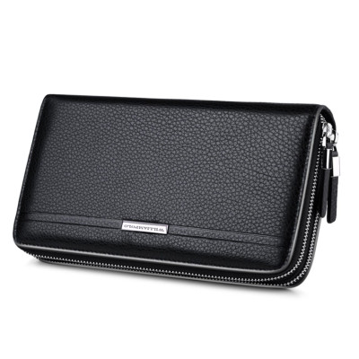Δερμάτινο Ανδρικό πορτοφόλι William Polo 163(LARGE) black Δερμάτινο Ανδρικό πορτοφόλι William Polo 163(LARGE) black