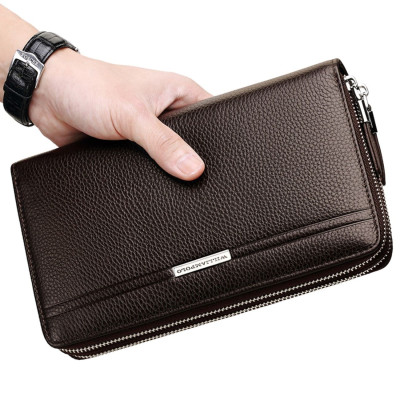 Δερμάτινο Ανδρικό πορτοφόλι William Polo 163(LARGE) brown Δερμάτινο Ανδρικό πορτοφόλι William Polo 163(LARGE) brown