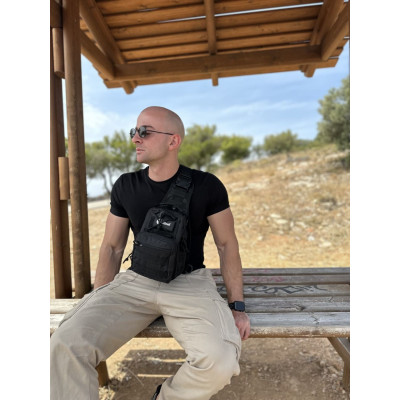 Τσαντάκι ώμου χιαστί crossbody Cardinal MT1050 μαύρο Τσαντάκι ώμου χιαστί crossbody Cardinal MT1050 μαύρο
