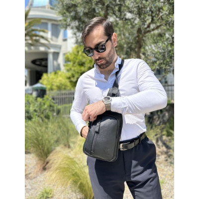 Δερμάτινο τσαντάκι body Bull Captain XB 100 μαύρο Δερμάτινο τσαντάκι body Bull Captain XB 100 μαύρο