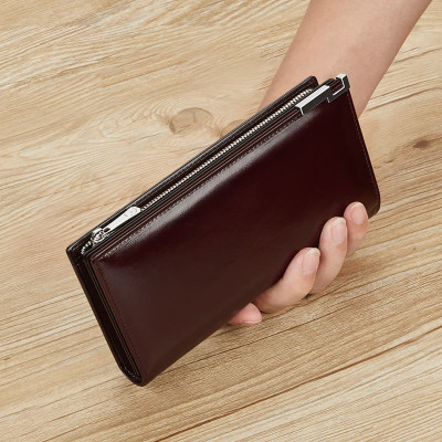 Δερμάτινο Ανδρικό πορτοφόλι William Polo 221616 brown Δερμάτινο Ανδρικό πορτοφόλι William Polo 221616 brown