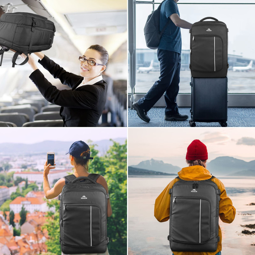 Σακίδιο πλάτης 40L Laptop 17,3” Matein 6039 μαύρο Σακίδιο πλάτης 40L Laptop 17,3” Matein 6039 μαύρο