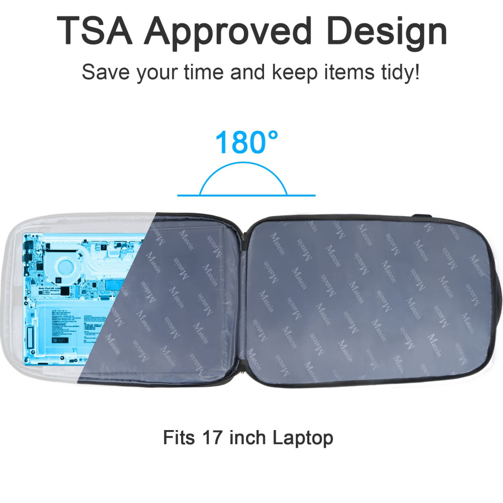 Σακίδιο πλάτης 40L Laptop 17,3” Matein 6039 μαύρο Σακίδιο πλάτης 40L Laptop 17,3” Matein 6039 μαύρο