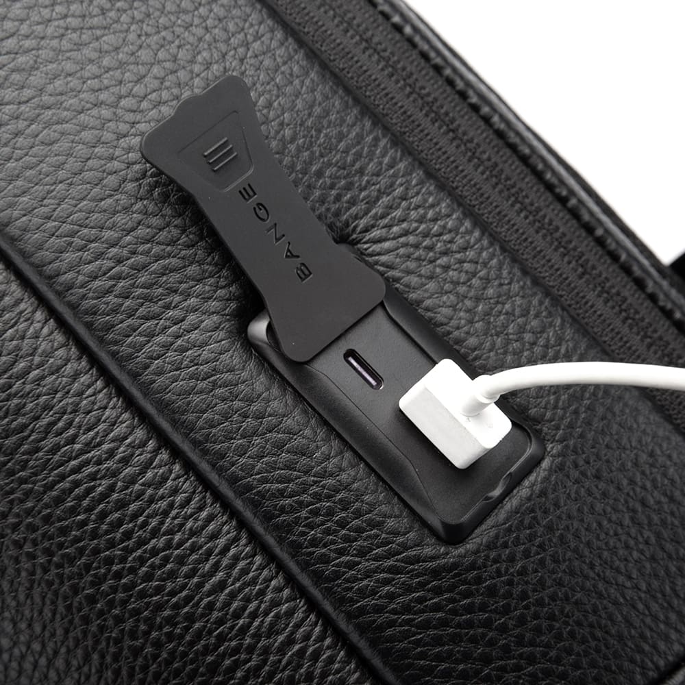 Δερμάτινο Σακίδιο πλάτης 21L Laptop 15,6” Bange 6621 μαύρο Δερμάτινο Σακίδιο πλάτης 21L Laptop 15,6” Bange 6621 μαύρο