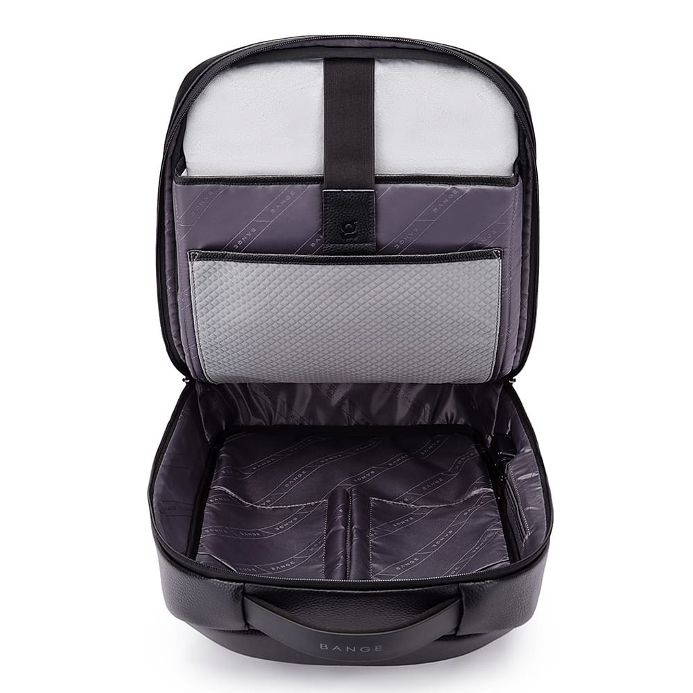 Δερμάτινο Σακίδιο πλάτης 21L Laptop 15,6” Bange 6621 μαύρο Δερμάτινο Σακίδιο πλάτης 21L Laptop 15,6” Bange 6621 μαύρο