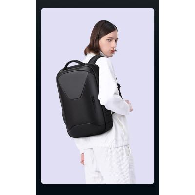 Δερμάτινο Σακίδιο πλάτης 21L Laptop 15,6” Bange 6621 μαύρο Δερμάτινο Σακίδιο πλάτης 21L Laptop 15,6” Bange 6621 μαύρο
