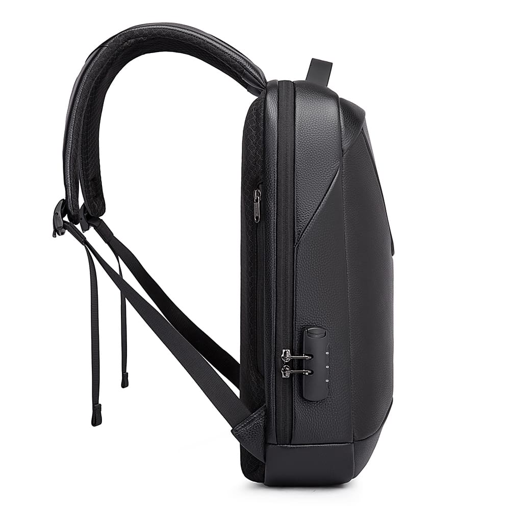 Δερμάτινο Σακίδιο πλάτης 21L Laptop 15,6” Bange 6621 μαύρο Δερμάτινο Σακίδιο πλάτης 21L Laptop 15,6” Bange 6621 μαύρο