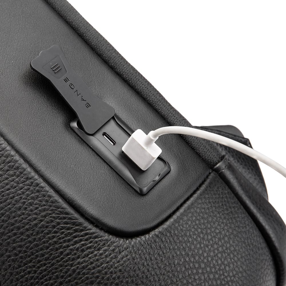 Δερμάτινο Σακίδιο πλάτης 23L Laptop 15,6” Bange 6622 μαύρο Δερμάτινο Σακίδιο πλάτης 23L Laptop 15,6” Bange 6622 μαύρο