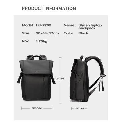 Σακίδιο πλάτης 24L Laptop 15,6” Bange 7700 μαύρο Σακίδιο πλάτης 24L Laptop 15,6” Bange 7700 μαύρο