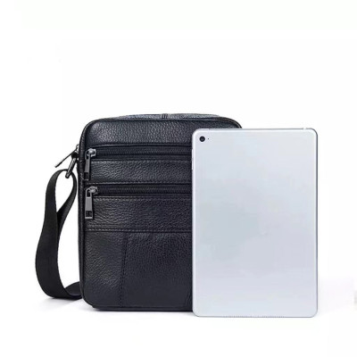 Δερμάτινο τσαντάκι ώμου Cardinal 7705 black Δερμάτινο τσαντάκι ώμου Cardinal 7705 black