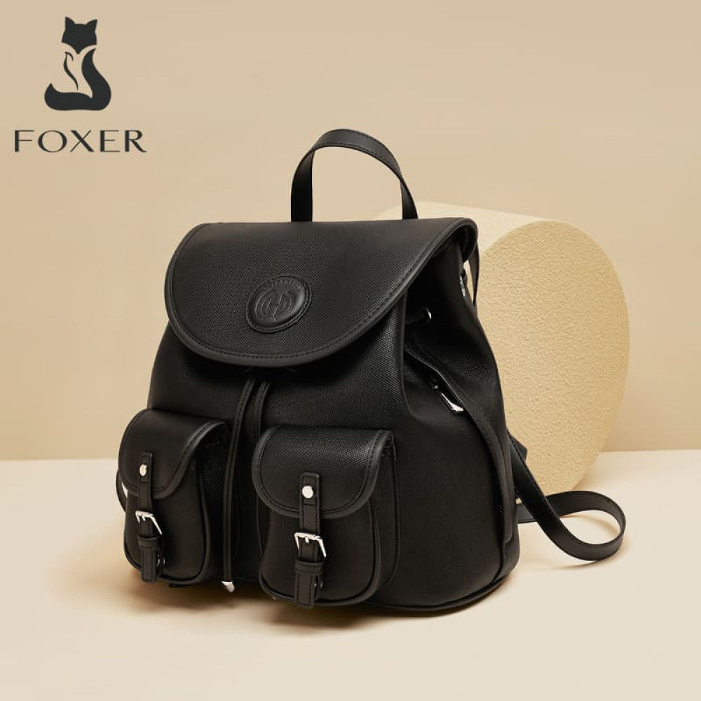 Σακίδιο Πλάτης Foxer 9151129F μαύρο Σακίδιο Πλάτης Foxer 9151129F μαύρο